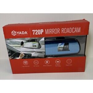 YADA 720p Roadcam Mirror Car Dash Cam BT58243 NEW